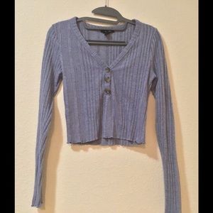 Long sleeve knit top